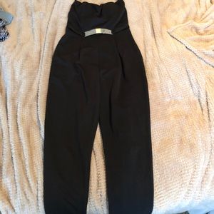 ONLY WORN ONCE Black sexy jumpsuit from Papaya!